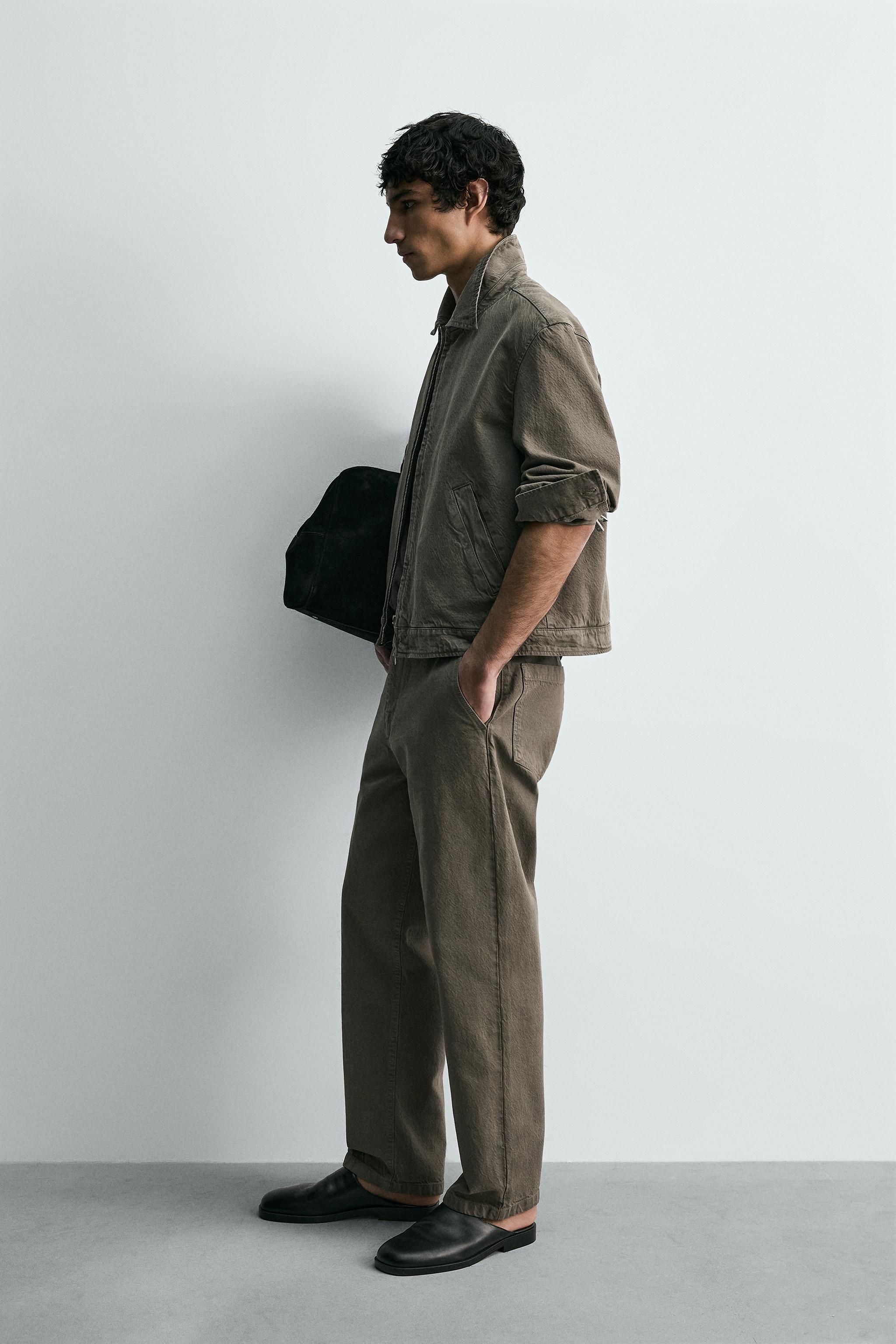 WASHED COTTON JACKET